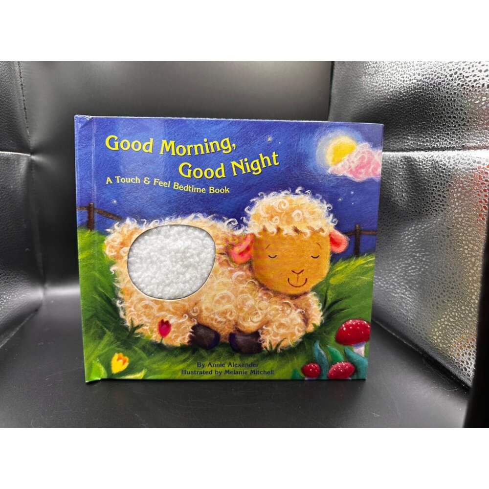 Good Morning, Good Night Touch and Feel Book Annie Alexander EXCELLENT COND RARE